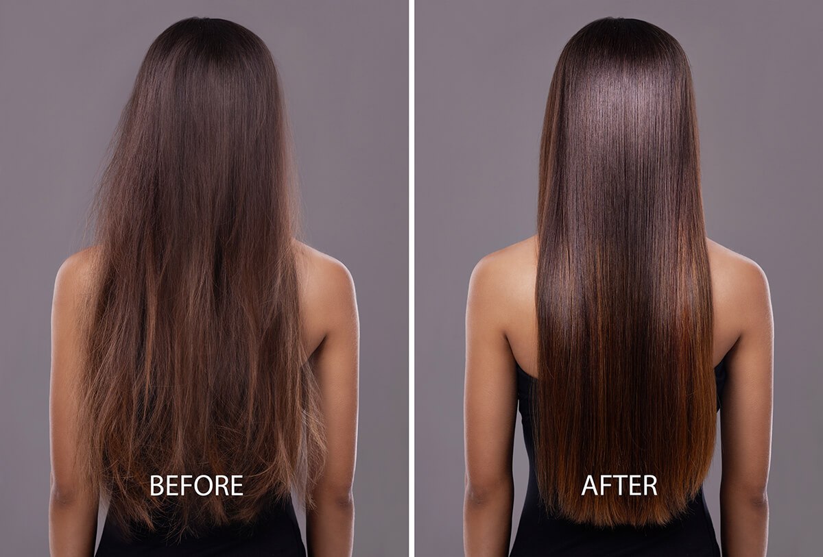Keratin Treatment Results